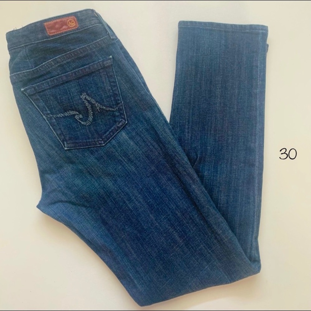 AG ‘the stilt’ straight leg / regular denim jeans - 30